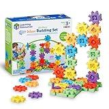 Learning Resources Gears! Gears! Gears! 100-Piece Deluxe Building Set - Ages 3+, Preschool Building Sets, Gears Toys for Kids, STEM Toys for Toddlers, Construction Toy Set