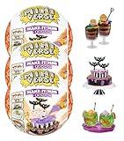 MGA's Miniverse Make It Mini Food Spooky Treats Series 2 Mini Collectibles 3 Pack - Seasonal, Blind Packaging, DIY, Resin, Replica Food, NOT Edible, Collectors, 8+