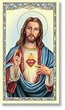 Sacred Heart Of Jesus Holy Card -Consecration-10 pack