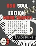 R&B Soul Edition Word Search: R&B Is Alive| Soul Sound Of America |R&B Music Lovers| For Adults All Ages, Large Print