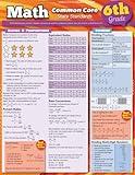 Math Common Core 6Th Grade QuickStudy Laminated Reference Guide
