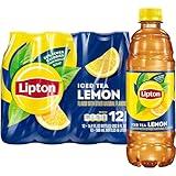 Lipton Iced Tea Lemon, 16.9 Fl Oz Bottles (Pack of 12)