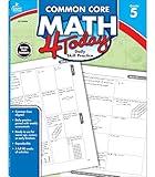 Carson Dellosa | Common Core Math 4 Today Workbook | 5th Grade, 96pgs (Common Core 4 Today)