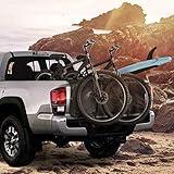 BDK Motor Trend Truck Tailgate Pad for Bikes – Strong Durable 1 Inch Padded Foam Cover with Carbon Fiber Design, Tough Resistant for Tools, Surfboards, Ski/Snowboards, Furniture (48 inch x 18 inch)