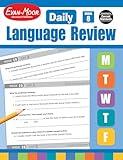 Evan-Moor Daily Language Review, Grade 8, Activities, Homeschooling and Classroom Resource Workbook, Reproducible Worksheets, Teacher Edition, Daily Practice, Skills Assessment, Grammar, Punctuation