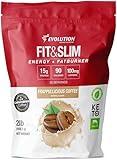 Evolution Advance Nutrition Fit & Slim Blend – Grass-Fed Whey Protein Powder for Easy Digestion, Keto-Approved, Non-GMO, Stevia Sweetened, Natural Flavor – 2 Pounds (Frappullicious Coffee)