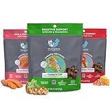 Shameless Pets Crunchy Cat Treats - Kitty Treats for Cats with Digestive Support, Natural Ingredients Kitten Treats with Real Ingredients, Healthy Flavored Feline Snacks - Variety Pack, 3-Pk