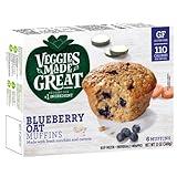 Veggies Made Great, Blueberry Oat Muffins, 12 Ounce
