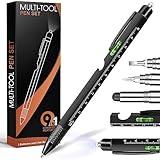 Gifts for Men, Fathers Day Dad Gifts from Daughter Son, 9 in 1 Multitool Pen, Tools Gadgets for Men, Birthday Christmas Stocking Stuffers for Adults Dad Husband Boyfriend Him