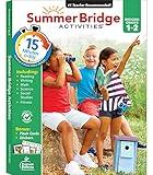 Summer Bridge Activities 1st to 2nd Grade Workbook, Activity Book With Math, Reading Comprehension, Science, Fitness, Social Studies, Writing Practice, and Flash Cards