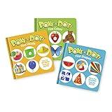 Melissa & Doug Poke-a-Dot® Children’s Books 3-Pack – First Words, First Shapes, First Colors