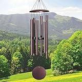 Sympathy Wind Chimes for Outside Deep Tone,36'' Large Memorial Windchime Outdoor in Memory of a Loved One Gifts for Mom Dad Grandma, Garden Patio Yard Decor