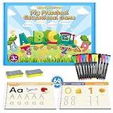 Preschool Learning Activities - Tracing Books for Kids Ages 3-5 - Toddler Handwriting Practice - Letter Tracing for Kids Preschool Kindergarten Workbooks 3-4, 4-5 - Learning Books for 3-4 Year Olds