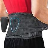 Sparthos Lumbar Support Belt - Immediate Relief from Back Pain, Sciatica, Herniated Disc - Breathable Brace With Lumbar Pad - Adjustable Lower Back Waist Brace - For Men & Women - (Plus Size, XXL)