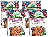 Cascadian Farm Organic Mixed Berry Cereal, No Added Sugar, 12.2 oz (Pack of 4)