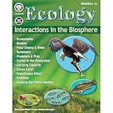 Mark Twain Ecology: Interactions in the Biosphere Grades 5-8+ Biology Workbook, Ecology Workbook Middle School, Global Ecosystem Science Book, Science Book for Classroom and Homeschool Curriculum