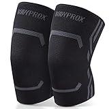 Knee Compression Sleeve for Men and Women (2 Pack), Knee Support Brace for Running and Work out (Medium)