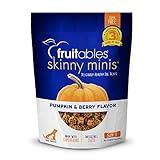 Fruitables Skinny Mini Dog Treats – Healthy Soft Dog Treats – Training Treats – Pumpkin & Berry Flavor – 5 Ounces