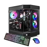 iBUYPOWER Y60 Black Gaming PC Computer Desktop Y60BA9N47TS03 (AMD Ryzen 9 7900X CPU, NVIDIA GeForce RTX 4070 Ti Super 16GB GPU, 32GB DDR5 RGB 5200MHz RAM, 2TB NVMe, WiFi Ready, Windows 11 Home)