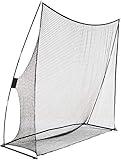 Amazon Basics Golf Practice Net, 8 Feet x 8 Feet, Black