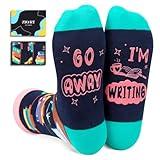 Zmart Cool Gifts for Writers Authors, Writing Socks Author Gifts for Young Writes Women Men, Stocking Stuffers for Writers