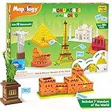 Imagimake Mapology Monuments of World | 3D Puzzles for Kids Ages 8-10 | Learning & Educational Toys for Kids 5-7 | Puzzles for Kids Ages 4-8 | Easter Gifts for Kids | Easter Toys