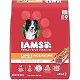 IAMS Minichunks Adult Dry Dog Food Lamb & Rice Recipe Dog Kibble, 30 lb. Bag