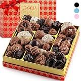 Gourmet Chocolate Gift Box | Assorted Chocolates Variety Snack Basket, Food Arrangement Platter, Birthday Present, Holiday, Corporate Parties, Sympathy, Candy Gifting Idea, Him, Her, Men Women, Family