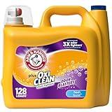 ARM & HAMMER Plus OxiClean Odor Blasters Fresh Burst, 128 Loads Liquid Laundry Detergent, 166.5 Fl oz