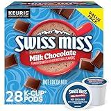 Swiss Miss Milk Chocolate Hot Cocoa Keurig Single-Serve K Cup Pods, 28 Count