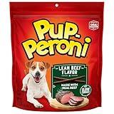 Pup-Peroni Dog Treats, Lean Beef Flavor, 22.5 Ounce, Made with Real Beef, 90% Fat Free