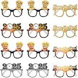 KatchOn, Happy New Years 2025 Glasses - Pack of 12 | Happy New Year Glasses, New Years Eve Party Supplies 2025 | New Years Glasses 2025 | New Years Eve Glasses 2025, Happy New Years Decorations 2025