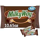 MILKY WAY Fun Size Milk Chocolate Halloween Candy Bars, 10.65 oz Bag