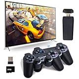 MSCFIT Retro Game Console, Plug & Play TV Gaming Console with 20,000 Built-in Games, 64GB, 4K HDMI Output, 9 Iconic Emulators, 2.4G Wireless Controllers, Dark