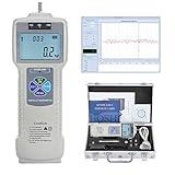 BAOSHISHAN ZP-500N Digital Force Gauge Push Pull Gauge with Output Function, Carrying Case, LCD Backlit Display, Metal Enclosures for Tension and Compression Load Plug Force Destructive Tests