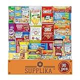 Supplika Healthy Snacks Care Package Snack Box Grab And Go Variety Pack (30 Count) Discover a Whole New World of Healthy Snacks Basket for Kids Women Men Adult Teens Gift