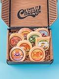 Cheese Bros. Brotherhood Gift Box | Fresh from Wisconsin | Assorted Gouda, Havarti, Mozzarella and Fratello | Great Food Gifting Idea!