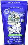 Fine Ground Celtic Sea Salt – 16 Ounce (Pack of 1) Resealable Bag of Nutritious, Classic Sea Salt, Great for Cooking, Baking, Pickling, Finishing and More, Pantry-Friendly, Gluten-Free