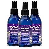 Dr. Teal's Mothers Day Sleep Spray with Melatonin & Essential Oils (3 Pack, 6oz Ea.) - Night Time Therapy Formula with Chamomile & Lavender - Eases Daily Stress While Promoting a Better Nights Sleep