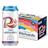 Richard's Rainwater Still Canned Water, 100% Rain, Naturally Purified Drinking Water (16 fl oz Aluminum Cans, Pack of 12)