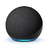 Amazon Echo Dot (newest model), Vibrant sounding Alexa speaker, Great for bedrooms, dining rooms and offices, Charcoal