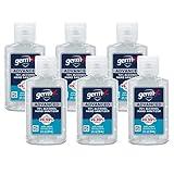 Germ-X Advanced Hand Sanitizer, Non-Drying Moisturizing Clear Gel, Instant and No Rinse Formula, Mini Travel Size for On-The-Go, 2 Fl Oz (Pack of 6)