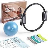 LIONSCOOL Pilates Ring Set (Black)