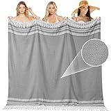 Large Throw Blanket Yoga Blanket Turkish Beach Towel Mens Birthday Gift Ideas Dad Father Day Husband Brother Uncle Boyfriend Male Boss Grandpa Him Appreciation Thank You Retirement 60th 50th 40th 30th