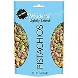Wonderful Pistachio Lightly Salted Shelled Pistachios, 6 OZ