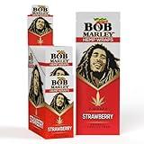Bob Marley - Organic Wraps, Tobacco Free - (Strawberry, 25 Packs)