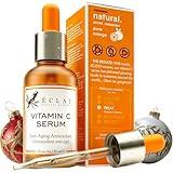 Vitamin C Face Serum - Dark Spot Remover Facial Serum, Vit C Serum with Hyaluronic Acid, Ferulic Acid, & Vit E - Anti Aging and Skin Brightening Serum, Pure Vitamin C Serum Skin Care 30 ml