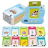 Educational Flashcards by The Talking Teacher, Speech Language Toy, ABC Learning Sight Words, Ages 2, 3, 4, 5, 6 (Blue)