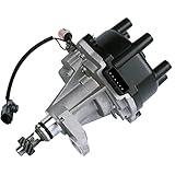 MAS Ignition Distributor W/Cap & Rotor Compatible with Nissan Pathfinder Frontier Quest Xterra Infiniti QX4 Mercury Villager 3.3L V6 Replacement for 22100-1W601