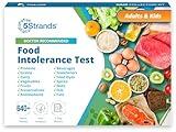 5Strands Food Intolerance Test, 650 Items Tested, Food Sensitivity at Home Test Kit for Adults & Kids, Accurate Hair Analysis, Results in 5 Days